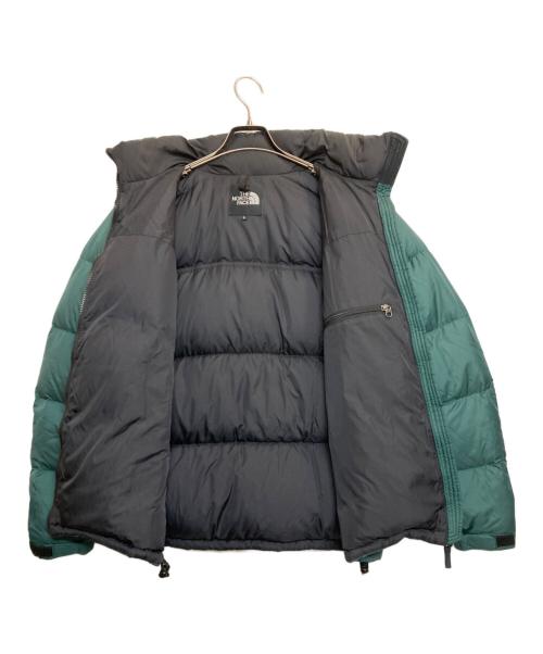 THE NORTH FACE（ザ ノース フェイス）THE NORTH FACE (ザ ノース フェイス) NUPTSE JACKET / ヌプシジャケット グリーン×ブラック サイズ:Ⅼの古着・服飾アイテム