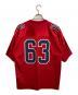 Supreme (シュプリーム) 25FW Bones Football Jersey レッド×ネイビー サイズ:S：18000円