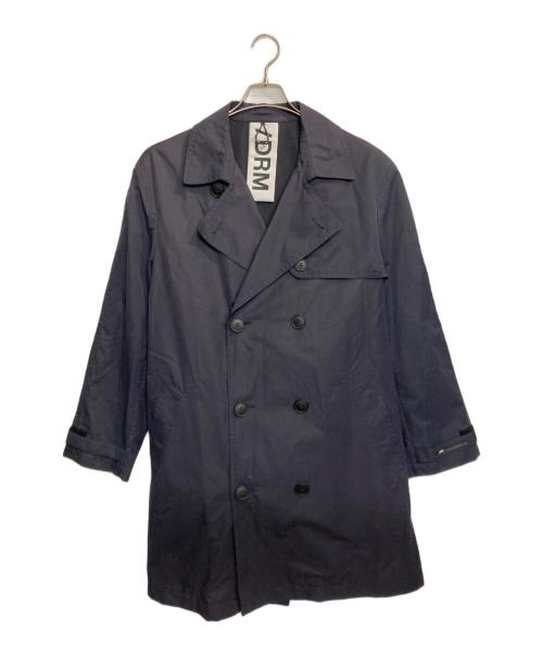 /DRM（ディーアールエム）/DRM (ディーアールエム) ミドルコート ネイビー サイズ:Ｍの古着・服飾アイテム