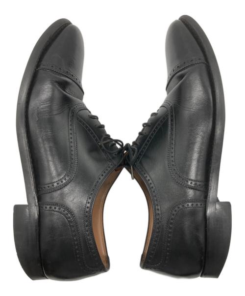 SCOTCH GRAIN（スコッチグレイン）SCOTCH GRAIN (スコッチグレイン) ストレートチップシューズ ブラック サイズ:26ｃｍの古着・服飾アイテム