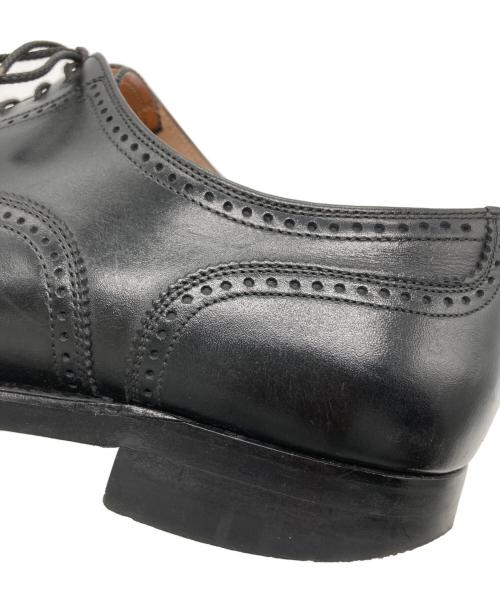 SCOTCH GRAIN（スコッチグレイン）SCOTCH GRAIN (スコッチグレイン) ストレートチップシューズ ブラック サイズ:26ｃｍの古着・服飾アイテム