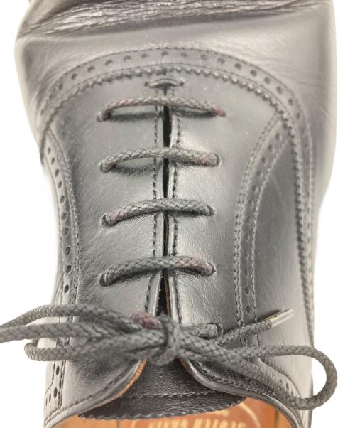 SCOTCH GRAIN（スコッチグレイン）SCOTCH GRAIN (スコッチグレイン) ストレートチップシューズ ブラック サイズ:26ｃｍの古着・服飾アイテム