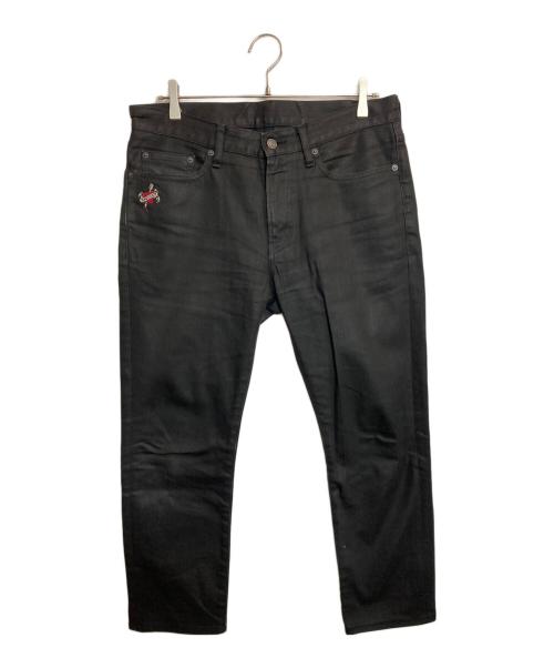 Hysteric Glamour（ヒステリックグラマー）Hysteric Glamour (ヒステリックグラマー) デニムパンツ ブラック サイズ:32の古着・服飾アイテム