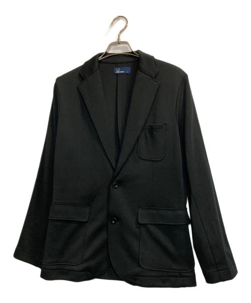 FRED PERRY（フレッドペリー）FRED PERRY (フレッドペリー) ストレッチジャケット ブラック サイズ:Ｌの古着・服飾アイテム
