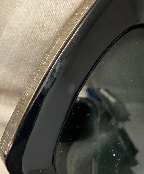 CHANEL（シャネル）CHANEL (シャネル) サイドツイードモチーフサングラス ブラック サイズ:53□22の古着・服飾アイテム