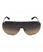 LOUIS VUITTONルイ ヴィトン）の古着「Purple Rain Sunglass/カットモノグラムゴーグルサングラス」｜ブラウン