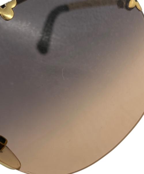 LOUIS VUITTON（ルイ ヴィトン）LOUIS VUITTON (ルイ ヴィトン) Purple Rain Sunglass/カットモノグラムゴーグルサングラス ブラウン サイズ:136□00の古着・服飾アイテム