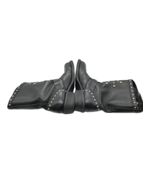 JUNYA WATANABE MAN（ジュンヤワタナベマン）JUNYA WATANABE MAN (ジュンヤワタナベマン) 02AW スタッズエンジニアブーツ ブラック サイズ:Ｌの古着・服飾アイテム