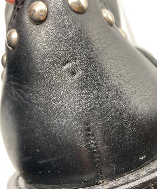JUNYA WATANABE MAN（ジュンヤワタナベマン）JUNYA WATANABE MAN (ジュンヤワタナベマン) 02AW スタッズエンジニアブーツ ブラック サイズ:Ｌの古着・服飾アイテム