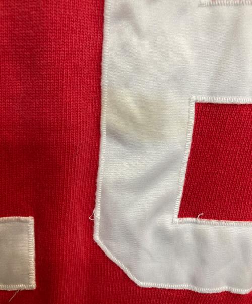 Champion（チャンピオン）Champion (チャンピオン) ラガースウェット レッド サイズ:Lの古着・服飾アイテム