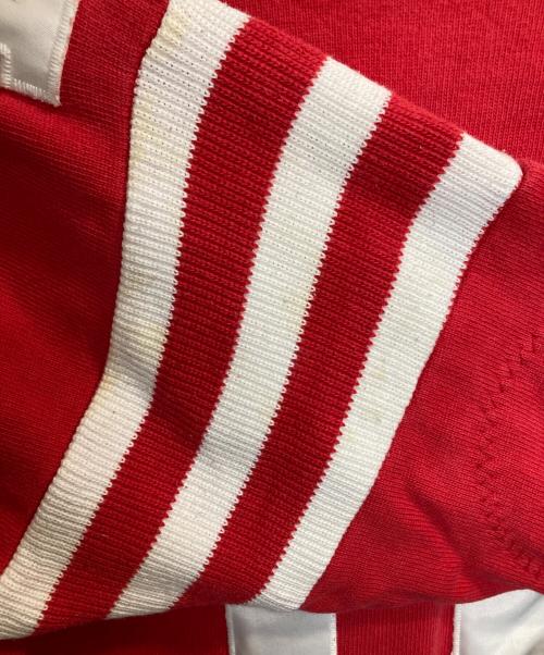 Champion（チャンピオン）Champion (チャンピオン) ラガースウェット レッド サイズ:Lの古着・服飾アイテム