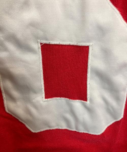 Champion（チャンピオン）Champion (チャンピオン) ラガースウェット レッド サイズ:Lの古着・服飾アイテム