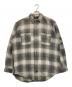 RRL（ダブルアールエル）の古着「三ツ星タグチェックシャツ」｜アイボリー×グレー