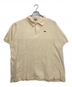 LACOSTEラコステ）の古着「半袖ワンポイントポロシャツ」｜アイボリー
