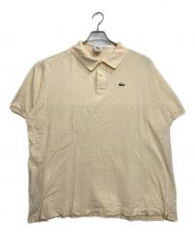 LACOSTE（ラコステ）の古着「半袖ワンポイントポロシャツ」｜アイボリー
