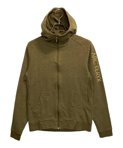 ARC'TERYX（アークテリクス）ARC'TERYX (アークテリクス) Word on end full-zip hoody カーキ サイズ:Sの古着・服飾アイテム
