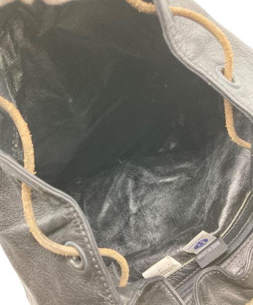 PORTER（ポーター）PORTER (ポーター) CORTINA RUCKSACK / コルチナレザーリュックサック ブラックの古着・服飾アイテム