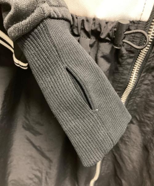 OWNth（オンス）OWNth (オンス) ドロストギャザー切替ワンピース ブラック×ホワイト サイズ:Lの古着・服飾アイテム