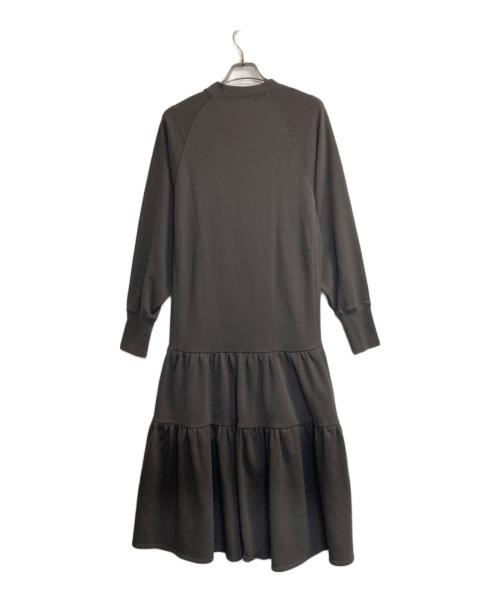 furfur（ファーファー）furfur (ファーファー) ティアードスウェットワンピース グレー サイズ:ＦＲＥＥの古着・服飾アイテム
