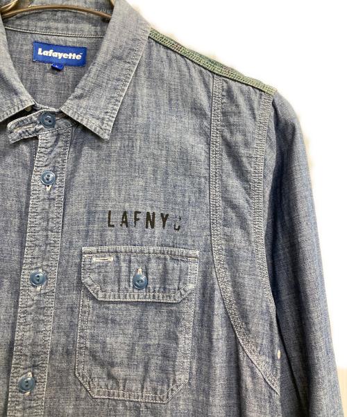 Lafayette（ラファイエット）Lafayette (ラファイエット) デニムシャツ インディゴ サイズ:Lの古着・服飾アイテム
