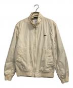 LACOSTEラコステ）の古着「スイングトップ」｜アイボリー