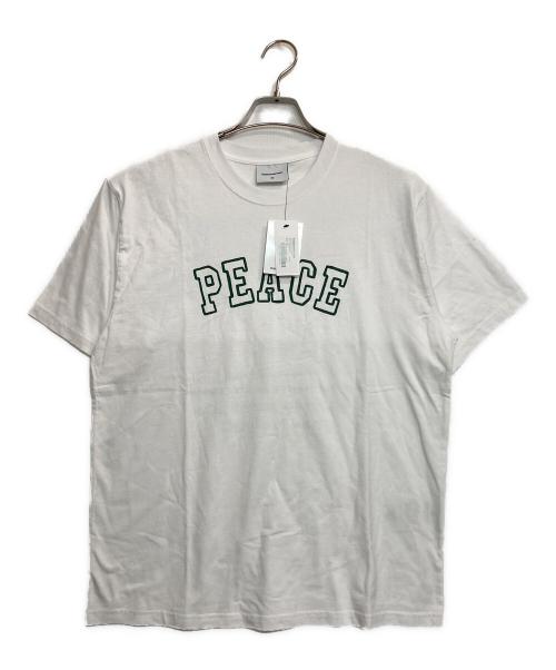 thisisneverthat（ディスイズネバーザット）thisisneverthat (ディスイズネバーザット) PEACE SOUVENIR TEE / ピーススーベニアTシャツ ホワイト サイズ:Ｍの古着・服飾アイテム