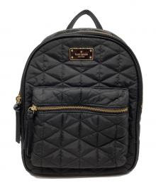 Kate Spade（ケイトスペード）の古着「ナイロンキルティングリュック」｜ブラック