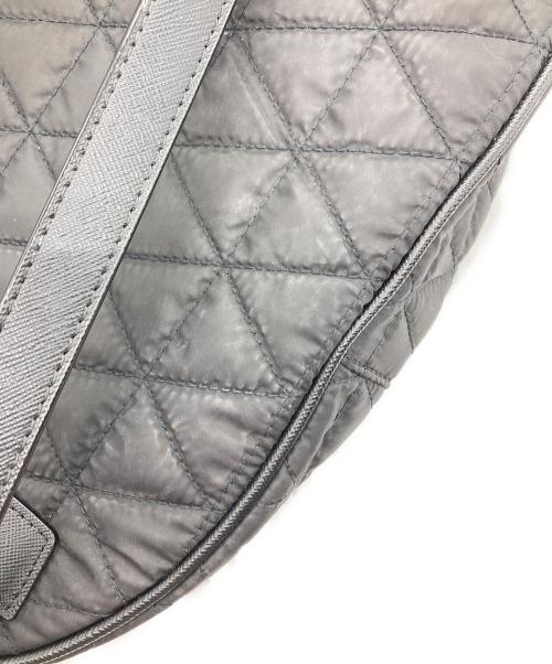 Kate Spade（ケイトスペード）Kate Spade (ケイトスペード) ナイロンキルティングリュック ブラックの古着・服飾アイテム