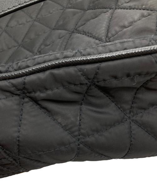 Kate Spade（ケイトスペード）Kate Spade (ケイトスペード) ナイロンキルティングリュック ブラックの古着・服飾アイテム