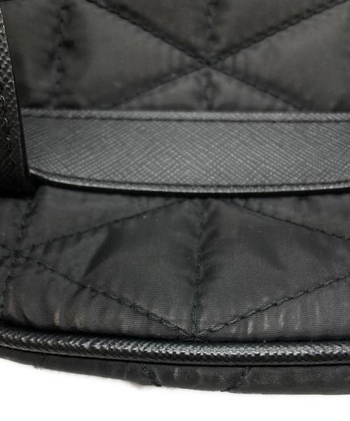 Kate Spade（ケイトスペード）Kate Spade (ケイトスペード) ナイロンキルティングリュック ブラックの古着・服飾アイテム