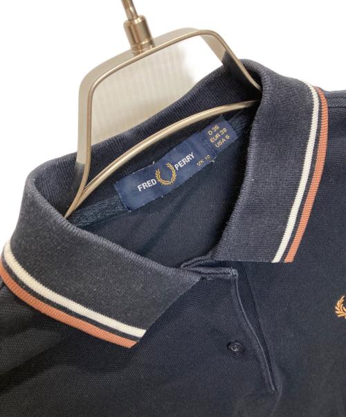 FRED PERRY（フレッドペリー）FRED PERRY (フレッドペリー) ポロシャツ ネイビー サイズ:36の古着・服飾アイテム