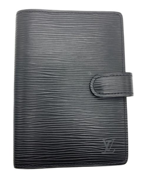 LOUIS VUITTON（ルイ ヴィトン）LOUIS VUITTON (ルイ ヴィトン) アジェンダPM ブラックの古着・服飾アイテム