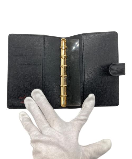 LOUIS VUITTON（ルイ ヴィトン）LOUIS VUITTON (ルイ ヴィトン) アジェンダPM ブラックの古着・服飾アイテム