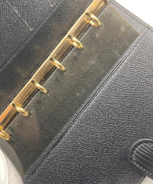 LOUIS VUITTON（ルイ ヴィトン）LOUIS VUITTON (ルイ ヴィトン) アジェンダPM ブラックの古着・服飾アイテム