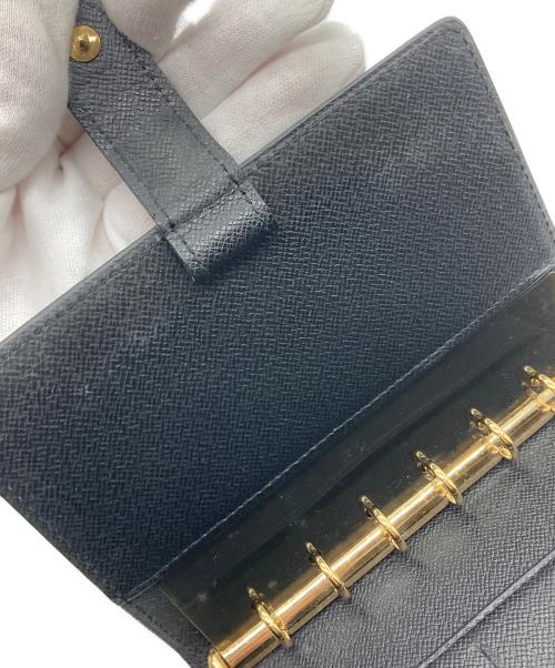 LOUIS VUITTON（ルイ ヴィトン）LOUIS VUITTON (ルイ ヴィトン) アジェンダPM ブラックの古着・服飾アイテム