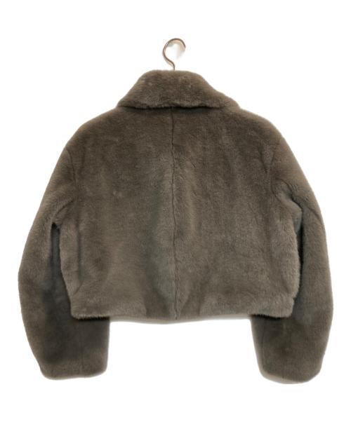 Lily Brown（リリーブラウン）Lily Brown (リリーブラウン) バリエファーコート ブラウン サイズ:FREEの古着・服飾アイテム