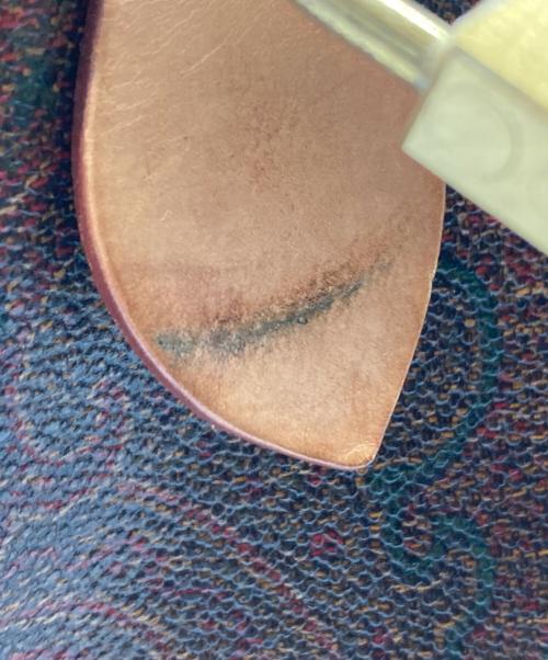 ETRO（エトロ）ETRO (エトロ) ペイズリーミニボストンハンドバッグ レッド×ブラウンの古着・服飾アイテム