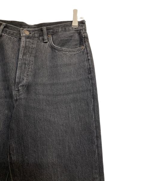 Acne studios（アクネ ストゥディオス）Acne studios (アクネ ストゥディオス) 1978 Vintage black ブーツカットフレアデニムパンツ ブラック サイズ:30の古着・服飾アイテム