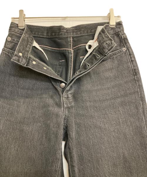 Acne studios（アクネ ストゥディオス）Acne studios (アクネ ストゥディオス) 1978 Vintage black ブーツカットフレアデニムパンツ ブラック サイズ:30の古着・服飾アイテム