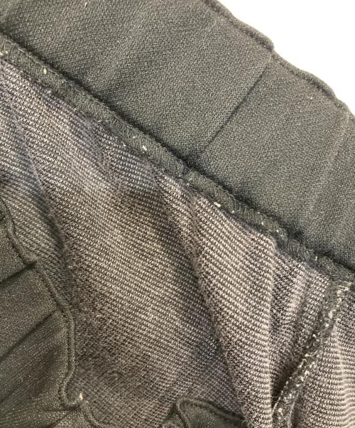 COMME des GARCONS（コムデギャルソン）COMME des GARCONS (コムデギャルソン) サイドラインジップトラックパンツ ブラック サイズ:Ｍの古着・服飾アイテム