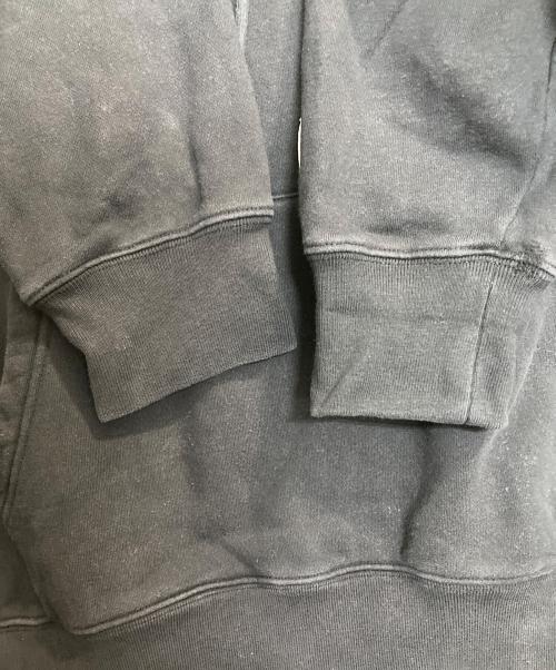 GALLERY DEPT（ギャラリー デプト）GALLERY DEPT (ギャラリー デプト) リペア加工ロゴプルオーバーパーカー ブラック サイズ:Ⅼの古着・服飾アイテム