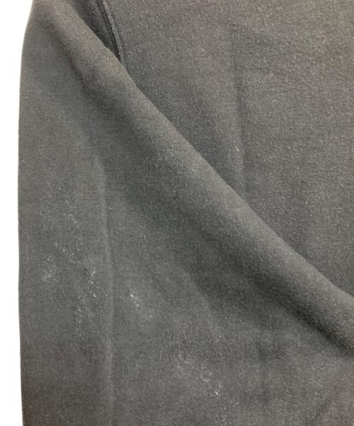 GALLERY DEPT（ギャラリー デプト）GALLERY DEPT (ギャラリー デプト) リペア加工ロゴプルオーバーパーカー ブラック サイズ:Ⅼの古着・服飾アイテム