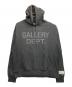GALLERY DEPT（ギャラリー デプト）の古着「リペア加工ロゴプルオーバーパーカー」｜ブラック