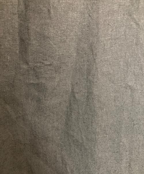 KAGURE（カグレ）kagure (カグレ) コットンリネンビッグシャツ ブラック サイズ:-の古着・服飾アイテム