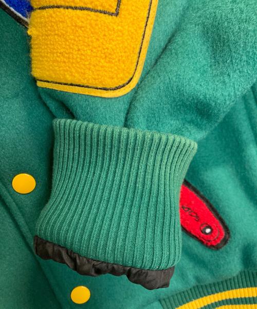 A FEW GOOD KIDS（アフューグッドキッズ）A FEW GOOD KIDS (アフューグッドキッズ) スタジャン グリーン サイズ:Ｌの古着・服飾アイテム
