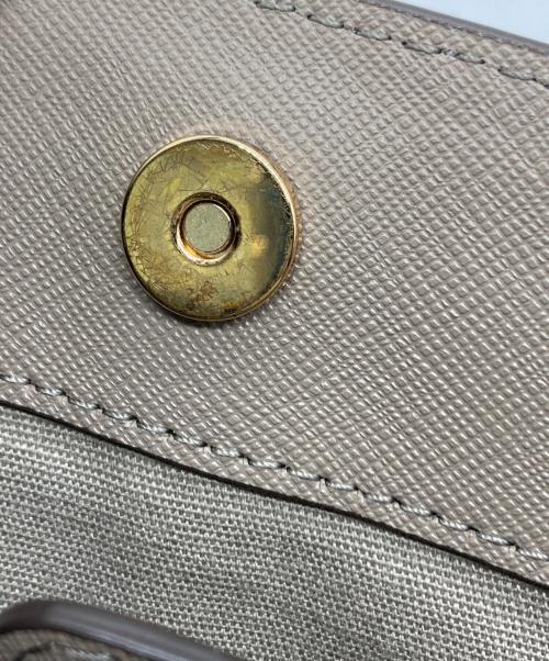 TORY BURCH（トリーバーチ）TORY BURCH (トリーバーチ) 2WAYショルダーバッグ グレージュの古着・服飾アイテム