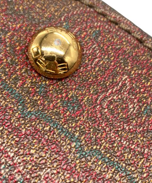 ETRO（エトロ）ETRO (エトロ) ミニポーチ付ペイズリー柄トートバッグ ブラウンの古着・服飾アイテム