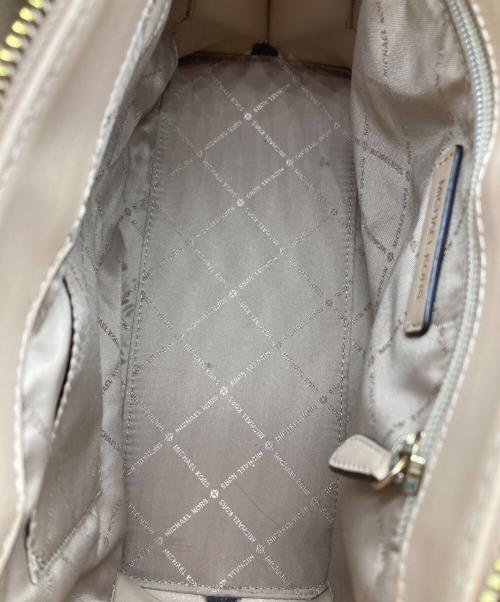 MICHAEL KORS（マイケル・コース）MICHAEL KORS (マイケル・コース) モノグラム2WAYバッグ ブラウンの古着・服飾アイテム