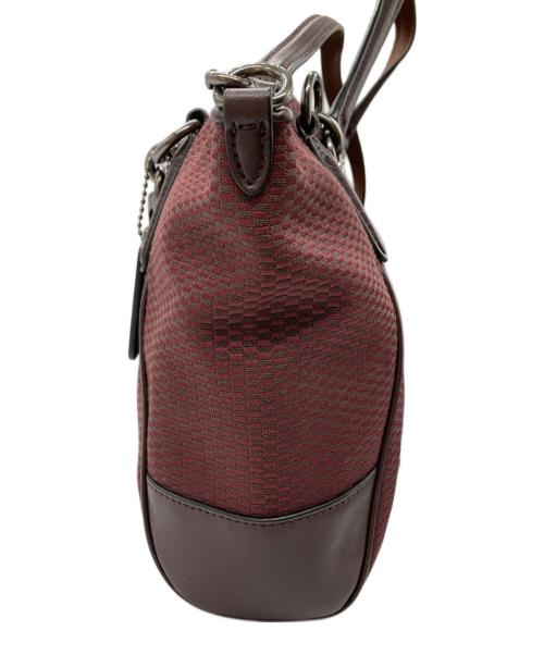 COACH（コーチ）COACH (コーチ) 2WAYショルダーバッグ レッドの古着・服飾アイテム