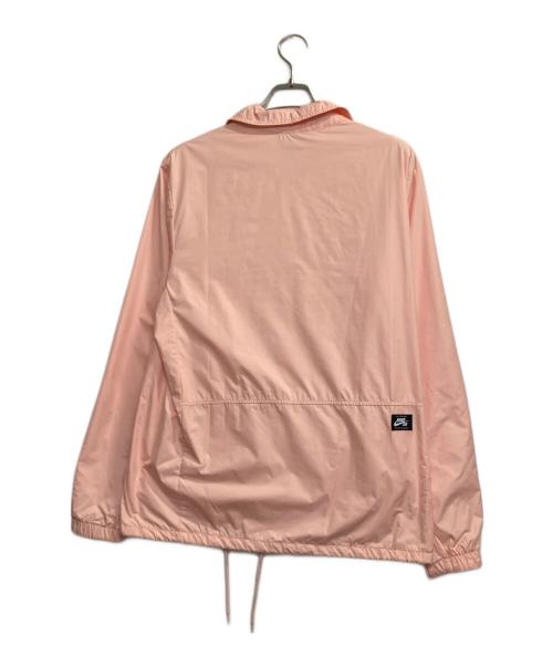NIKE SB（ナイキエスビー）NIKE SB (ナイキエスビー) コーチジャケット ピンク サイズ:Ｌの古着・服飾アイテム